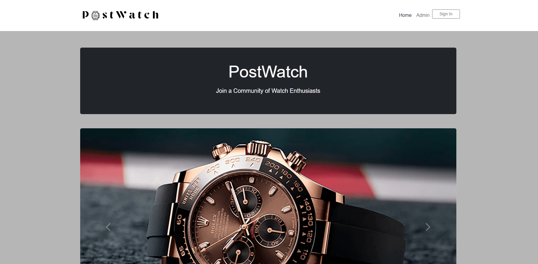 Watch Forum